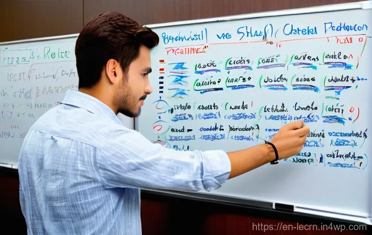 실험적 학습 방법의 뇌 과학적 근거 - **Prompt:** A young adult, wearing practical work clothes like a denim apron over a t-shirt and jean...