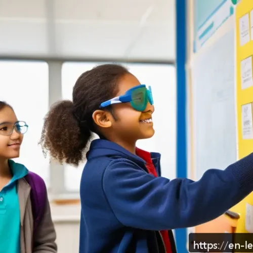Home 17 학생 중심의 실험적 학습 접근법 - A vibrant classroom scene showing diverse students collaboratively working on a hands-on science pro...
